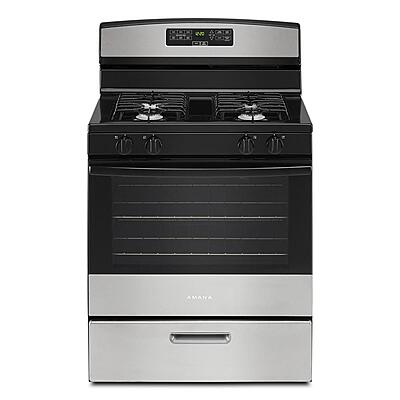 Amana® AGR6303MM 30-inch Gas Range with Bake Assist Temps