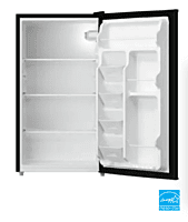Seasons® BC96 3.3 Cu. Ft. Compact Refrigerator Energy Star®, All-Fridge, Black