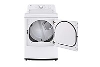 LG® DLE6100W 7.3 cu. ft. Ultra Large Capacity Rear Control Electric Energy Star Dryer with Sensor Dry LG® DLE6100W 7.3 cu. ft. Ultra Large Capacity Rear Control Electric Energy Star Dryer with Sensor Dry