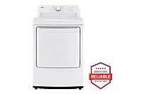 LG® DLE6100W 7.3 cu. ft. Ultra Large Capacity Rear Control Electric Energy Star Dryer with Sensor Dry LG® DLE6100W 7.3 cu. ft. Ultra Large Capacity Rear Control Electric Energy Star Dryer with Sensor Dry