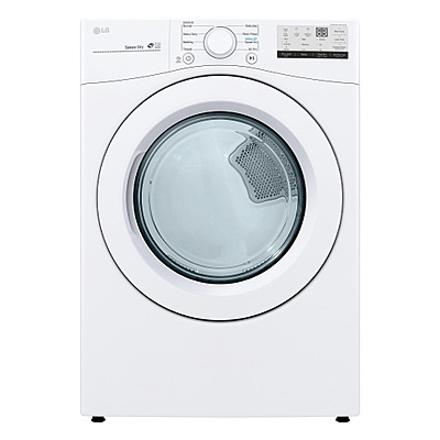 LG® DLG3401W 7.4 cu. ft. Ultra Large Capacity Gas Dryer
