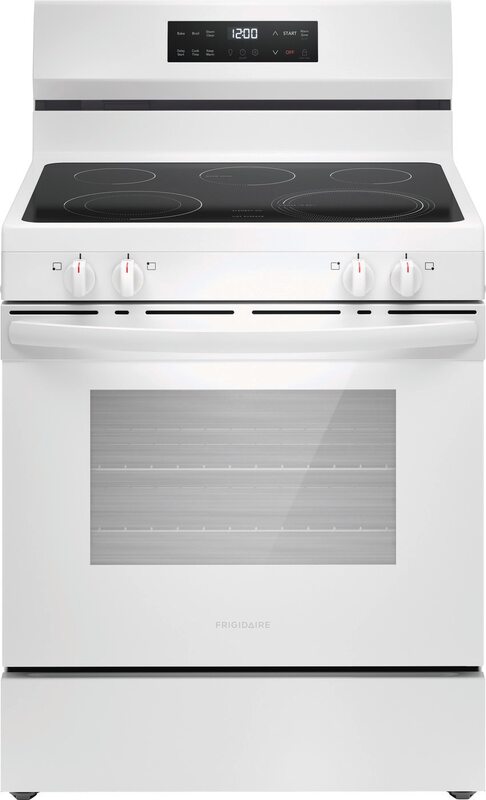 Frigidaire® FCRE3062AW 30" Electric Range with Steam Clean