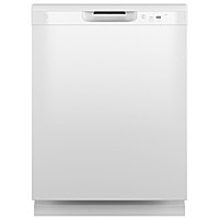 GE® GDF450PGRWW Dishwasher with Front Controls