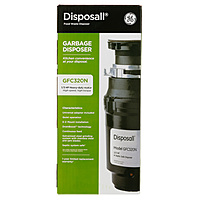 GE DISPOSALL® GFC320N 1/3 HP Continuous Feed Garbage Disposer Non-Corded GE DISPOSALL® GFC320N 1/3 HP Continuous Feed Garbage Disposer Non-Corded