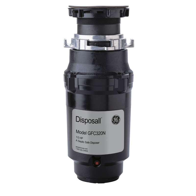 GE DISPOSALL® GFC320N 1/3 HP Continuous Feed Garbage Disposer Non-Corded GE DISPOSALL® GFC320N 1/3 HP Continuous Feed Garbage Disposer Non-Corded