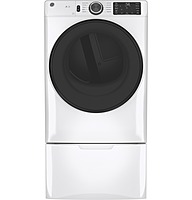 GE® GFD55ESSNWW ENERGY STAR® 7.8 cu. ft. Capacity Smart Front Load Electric Dryer with Sanitize Cycle GE® GFD55ESSNWW ENERGY STAR® 7.8 cu. ft. Capacity Smart Front Load Electric Dryer with Sanitize Cycle