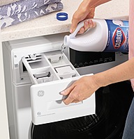 GE® GFQ14ESSNWW 24" 2.4 cu. ft. Capacity Front Load Washer/Condenser Dryer Combo