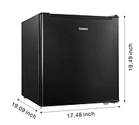 Galanz GL17BK 1.7 Cu ft Single Door Mini Fridge w/ Freezer Galanz GL17BK 1.7 Cu ft Single Door Mini Fridge w/ Freezer