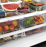 GE® GNE27JYMFS ENERGY STAR® 27.0 Cu. Ft. Fingerprint Resistant French-Door Refrigerator GE® GNE27JYMFS ENERGY STAR® 27.0 Cu. Ft. Fingerprint Resistant French-Door Refrigerator