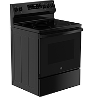 GE® GRF500PVBB 30" Free-Standing Electric Range with Crisp Mode GE® GRF500PVBB 30" Free-Standing Electric Range with Crisp Mode