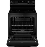 GE® GRF500PVWW 30" Free-Standing Electric Range with Crisp Mode GE® GRF500PVWW 30" Free-Standing Electric Range with Crisp Mode