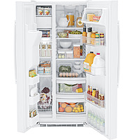 GE® GSE23GGP ENERGY STAR® 23.0 Cu. Ft. Side-By-Side Refrigerator GE® GSE23GGP ENERGY STAR® 23.0 Cu. Ft. Side-By-Side Refrigerator