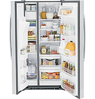 GE® GSS23GYPFS 23.0 Cu. Ft. Side-By-Side Refrigerator GE® GSS23GYPFS 23.0 Cu. Ft. Side-By-Side Refrigerator
