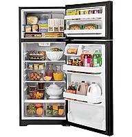 GE® GTE17GTNRBB ENERGY STAR® 16.6 Cu. Ft. Top-Freezer Refrigerator GE® GTE17GTNRBB ENERGY STAR® 16.6 Cu. Ft. Top-Freezer Refrigerator