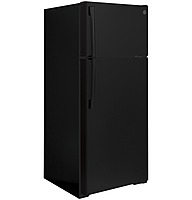 GE® GTE18DTNRBB ENERGY STAR® 17.5 Cu. Ft. Top-Freezer Refrigerator