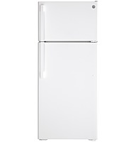 GE® GTE18DTNRWW ENERGY STAR® 17.5 Cu. Ft. Top-Freezer Refrigerator GE® GTE18DTNRWW ENERGY STAR® 17.5 Cu. Ft. Top-Freezer Refrigerator