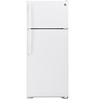 GE® GTE18GTNRWW ENERGY STAR® 17.5 Cu. Ft. Top-Freezer Refrigerator GE® GTE18GTNRWW ENERGY STAR® 17.5 Cu. Ft. Top-Freezer Refrigerator