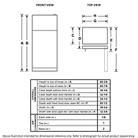 GE® ENERGY STAR® 19.2 Cu. Ft. Top-Freezer Refrigerator GE® ENERGY STAR® 19.2 Cu. Ft. Top-Freezer Refrigerator