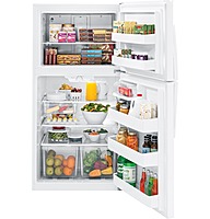 GE® GTE21G ENERGY STAR® 21.1 Cu. Ft. Top-Freezer Refrigerator GE® GTE21G ENERGY STAR® 21.1 Cu. Ft. Top-Freezer Refrigerator