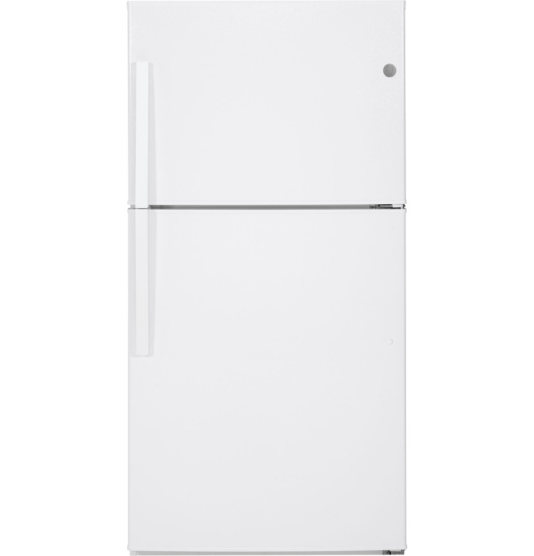 GE® GTE21G ENERGY STAR® 21.1 Cu. Ft. Top-Freezer Refrigerator GE® GTE21G ENERGY STAR® 21.1 Cu. Ft. Top-Freezer Refrigerator