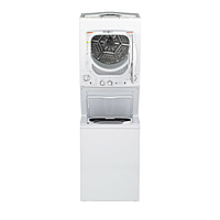 GE® GUD24ESSMWW Unitized Spacemaker® 2.3 cu. ft. Capacity Washer with Stainless Steel Basket and 4.4 cu. ft. Capacity Electric Dryer GE® GUD24ESSMWW Unitized Spacemaker® 2.3 cu. ft. Capacity Washer with Stainless Steel Basket and 4.4 cu. ft. Capacity Electric Dryer