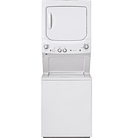 GE® GUD27GSSMWW Unitized Spacemaker® 3.8 cu. ft. Washer and 5.9 cu. ft. Gas Dryer GE® GUD27GSSMWW Unitized Spacemaker® 3.8 cu. ft. Washer and 5.9 cu. ft. Gas Dryer