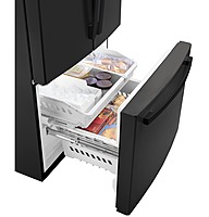 GE® GWE19J ENERGY STAR® 18.6 Cu. Ft. Counter-Depth French-Door Refrigerator GE® GWE19J ENERGY STAR® 18.6 Cu. Ft. Counter-Depth French-Door Refrigerator