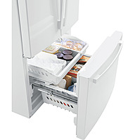 GE® GWE19J ENERGY STAR® 18.6 Cu. Ft. Counter-Depth French-Door Refrigerator GE® GWE19J ENERGY STAR® 18.6 Cu. Ft. Counter-Depth French-Door Refrigerator