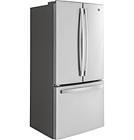GE® GWE19J ENERGY STAR® 18.6 Cu. Ft. Counter-Depth French-Door Refrigerator GE® GWE19J ENERGY STAR® 18.6 Cu. Ft. Counter-Depth French-Door Refrigerator