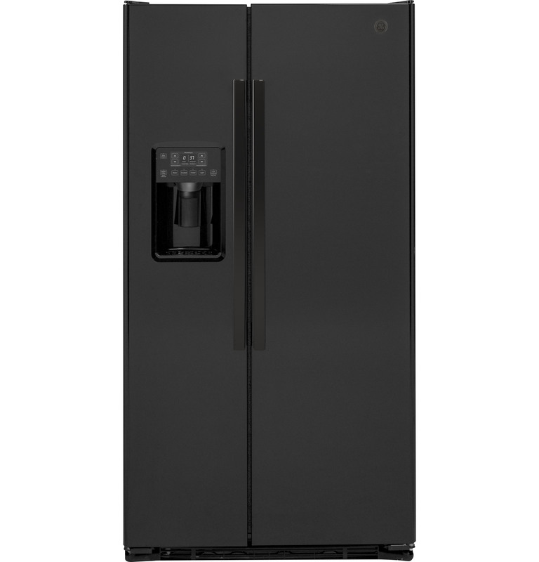 GE® GZS22D 21.9 Cu. Ft. Counter-Depth Side-By-Side Refrigerator GE® GZS22D 21.9 Cu. Ft. Counter-Depth Side-By-Side Refrigerator