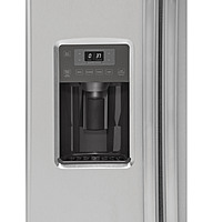 GE® GZS22D 21.9 Cu. Ft. Counter-Depth Side-By-Side Refrigerator GE® GZS22D 21.9 Cu. Ft. Counter-Depth Side-By-Side Refrigerator