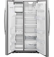 GE® GZS22D 21.9 Cu. Ft. Counter-Depth Side-By-Side Refrigerator GE® GZS22D 21.9 Cu. Ft. Counter-Depth Side-By-Side Refrigerator