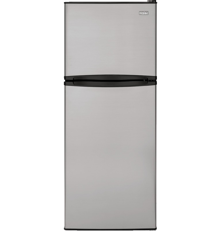 Haier HA10TG21SS 9.8 Cu. Ft. Top Freezer Refrigerator Haier HA10TG21SS 9.8 Cu. Ft. Top Freezer Refrigerator