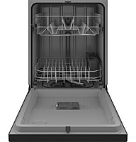 Hotpoint® HDF310PGR One Button Dishwasher with Plastic Interior Hotpoint® HDF310PGR One Button Dishwasher with Plastic Interior