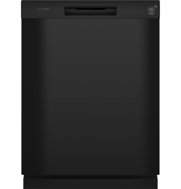 Hotpoint® HDF310PGR One Button Dishwasher with Plastic Interior Hotpoint® HDF310PGR One Button Dishwasher with Plastic Interior