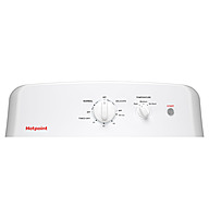 Hotpoint® HTX26GASWWW 6.2 cu. ft. Capacity Gas Dryer with Up To 120 ft. Venting Hotpoint® HTX26GASWWW 6.2 cu. ft. Capacity Gas Dryer with Up To 120 ft. Venting