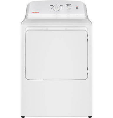 Hotpoint® HTX26GASWWW 6.2 cu. ft. Capacity Gas Dryer with Up To 120 ft. Venting