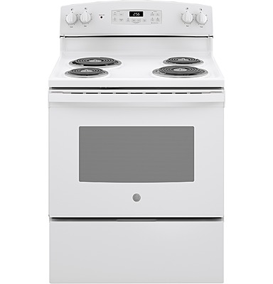 GE® JB256 ENERGY STAR® 30" Free-Standing Self-Clean Coil Burner Electric