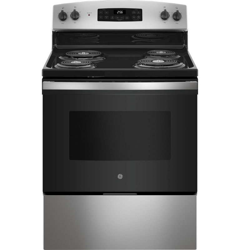 GE® JB256 ENERGY STAR® 30" Free-Standing Self-Clean Coil Burner Electric
