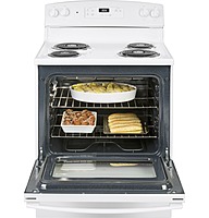 GE® JBS360DMWW ENERGY STAR® 30" Free-Standing Electric Coil Burner Range GE® JBS360DMWW ENERGY STAR® 30" Free-Standing Electric Coil Burner Range