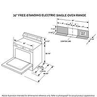 GE® JBS460DM ENERGY STAR® 30" Free-Standing Electric Range GE® JBS460DM ENERGY STAR® 30" Free-Standing Electric Range