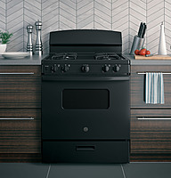 GE® JGBS10DEMBB 30" Free-Standing Front Control Gas Range GE® JGBS10DEMBB 30" Free-Standing Front Control Gas Range