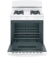 GE® JGBS10DEMWW 30" Free-Standing Front Control Gas Range GE® JGBS10DEMWW 30" Free-Standing Front Control Gas Range
