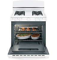 GE® JGBS10DEMWW 30" Free-Standing Front Control Gas Range GE® JGBS10DEMWW 30" Free-Standing Front Control Gas Range