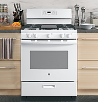 GE® JGBS66DEKWW 30" Free-Standing Gas Range
