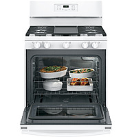 GE® JGBS66DEKWW 30" Free-Standing Gas Range