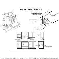 GE® JGBS66REKSS 30" Free-Standing Gas Range GE® JGBS66REKSS 30" Free-Standing Gas Range
