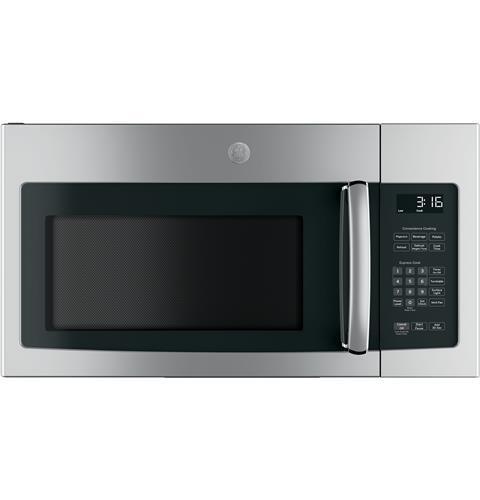 GE® JNM3163RJSS 1.6 Cu. Ft. Over-the-Range Microwave Oven with Recirculating Venting GE® JNM3163RJSS 1.6 Cu. Ft. Over-the-Range Microwave Oven with Recirculating Venting