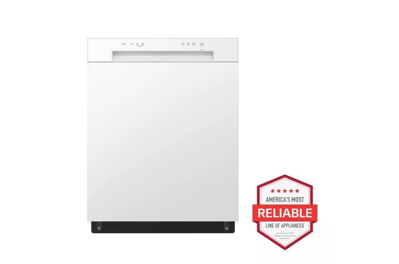 LG® LDFC2423W 24" Front Control Dishwasher with LoDecibel Operation and Dynamic Dry™ LG® LDFC2423W 24" Front Control Dishwasher with LoDecibel Operation and Dynamic Dry™