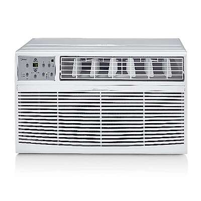 Midea® MAT08R1ZWT Thru the Wall 230/208V 8,000 BTU Air Conditioner - Cooling Only